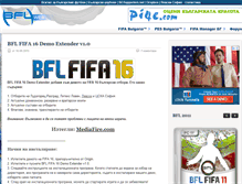 Tablet Screenshot of bfl-team.com