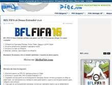 Tablet Screenshot of fifa08.bfl-team.com